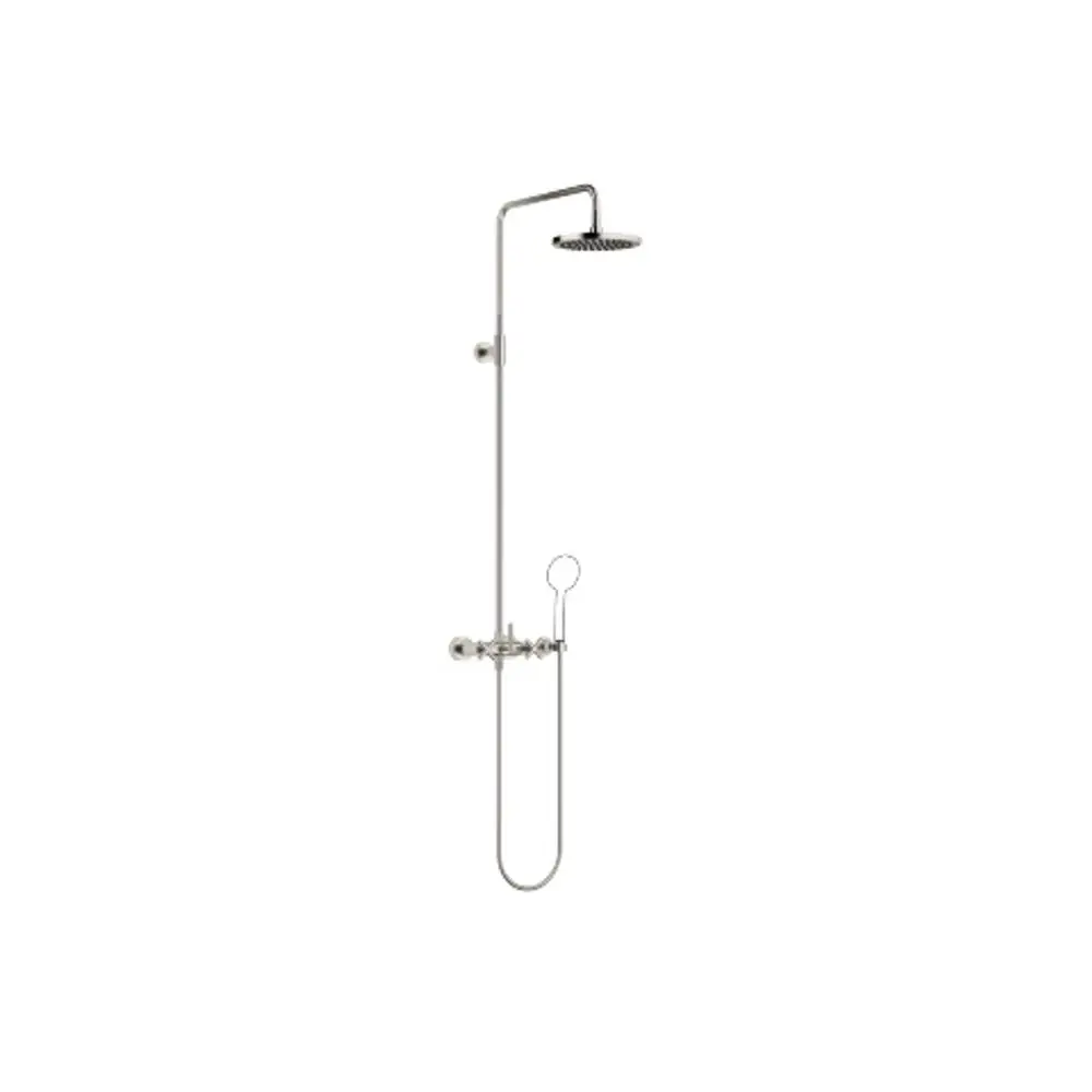 Dornbracht-TARA.-Shower Pipe-Ausladung 420mm-platin gebürstet, 26633892-06 Galeriebild 1